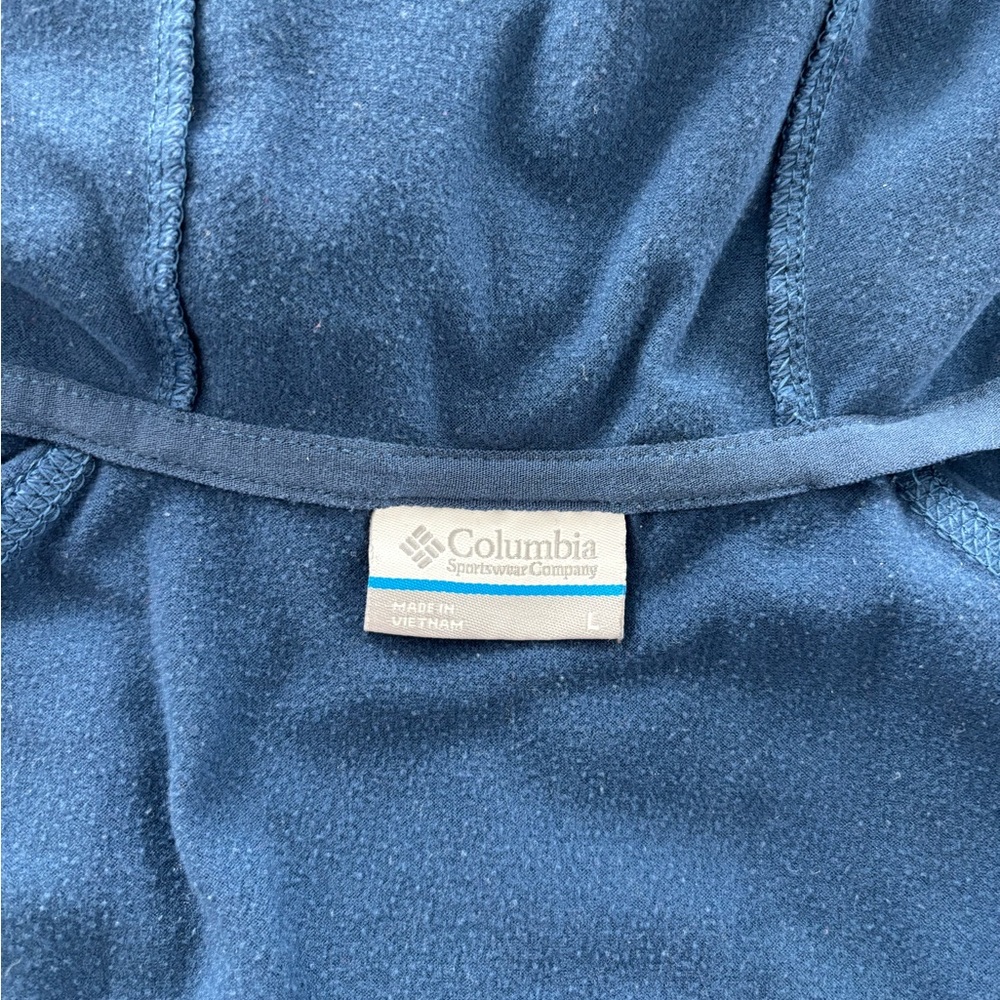 Columbia Blue Ski Jacket Warm and Cozy